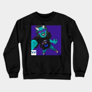 blue demon-smart digital payments Crewneck Sweatshirt